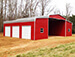 30x70 Commercial Garage Building | Clear Span Garage for Sale