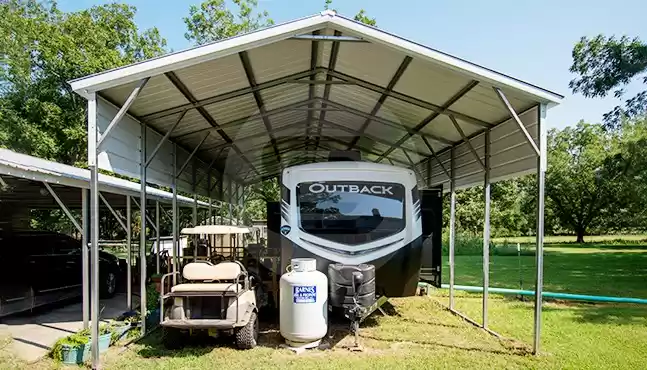 20'x40' Steel RV Cover